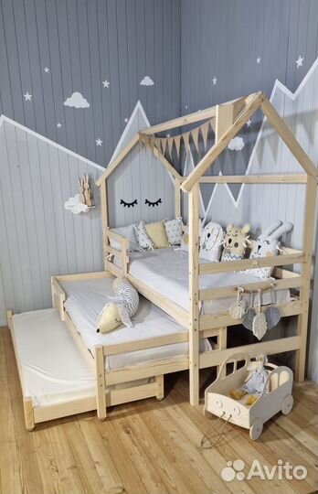 Детская кровать раздвижная