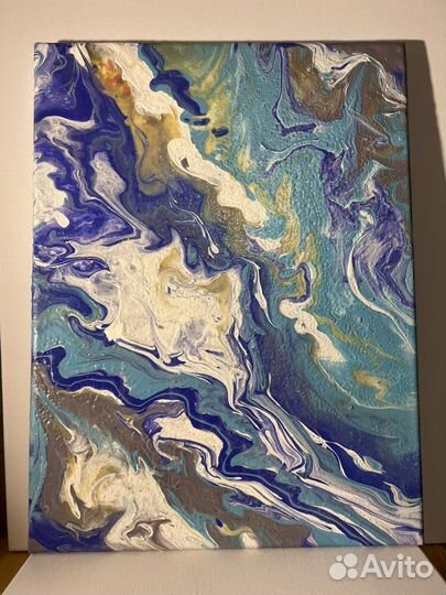 Картина абстракция в интерьер