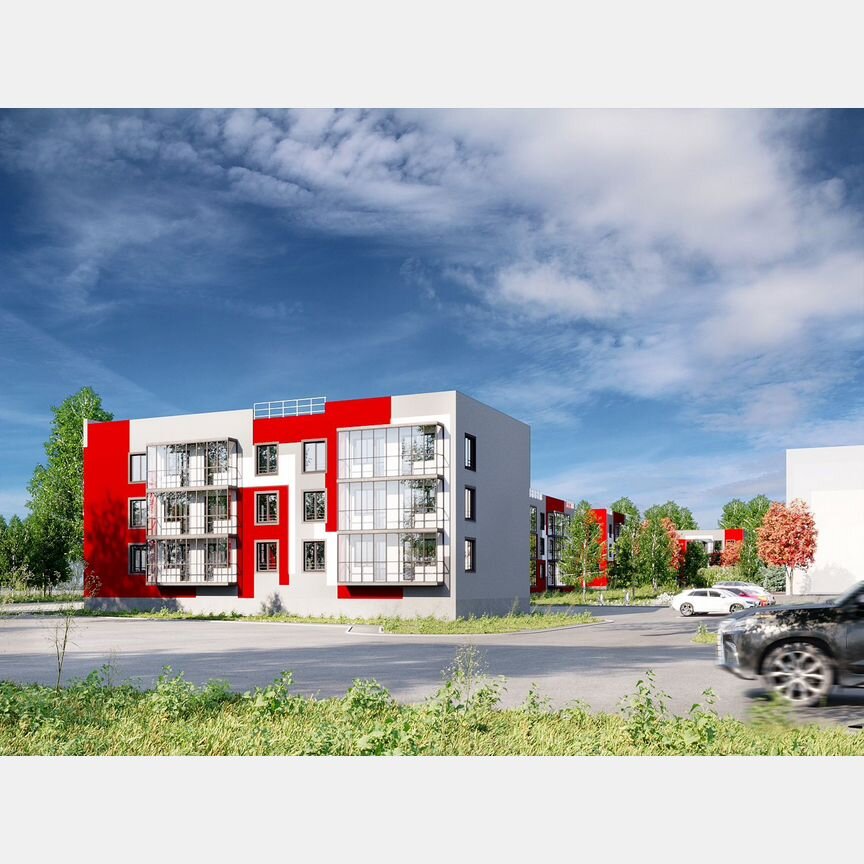 3-к. квартира, 78,3 м², 3/3 эт.