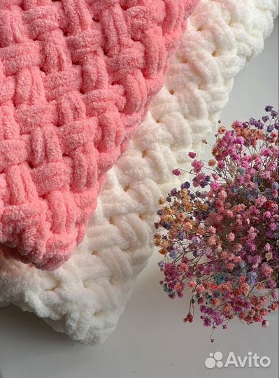 Плед ручной работы