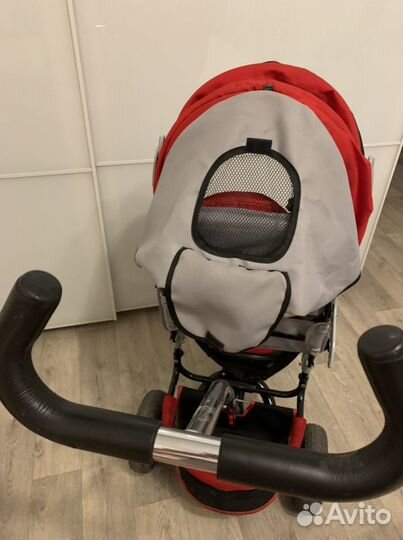 Велосипед с родительской ручкой Mobi kids