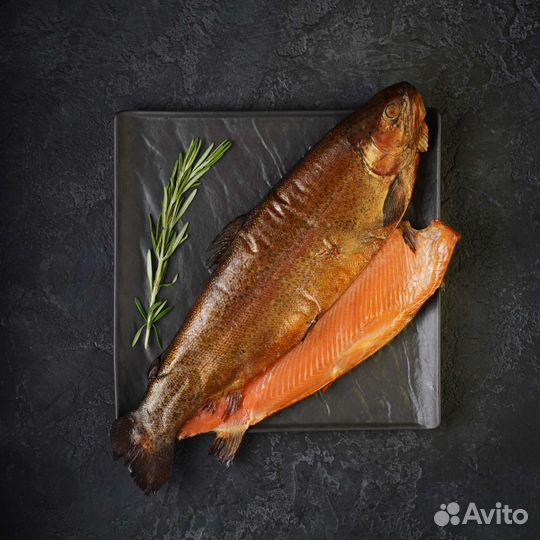 Форель холодного копчения