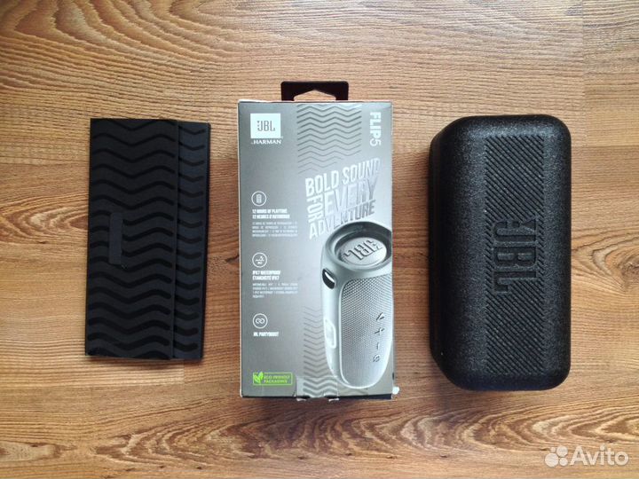 Коробка + бокс от JBL Flip 5 (gray)