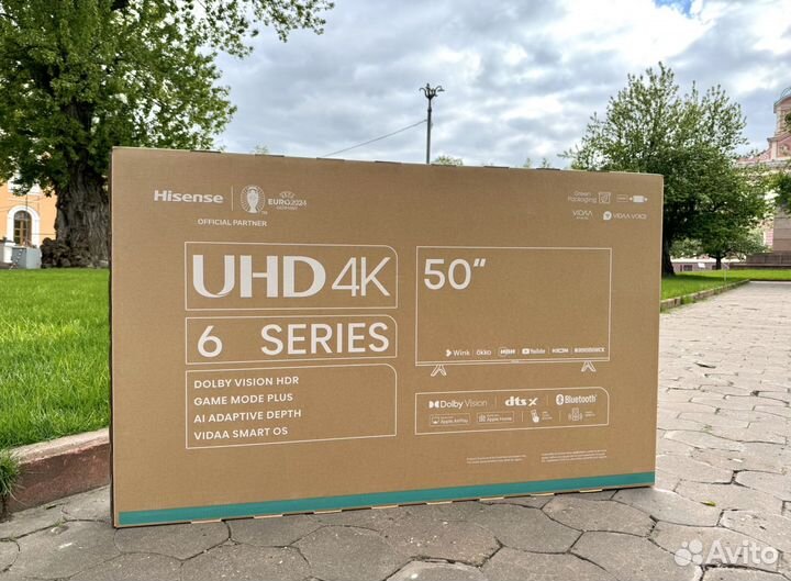 Телевизор Hisense 50A6K SMART TV 4K 2024