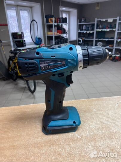 Шуруповерт makita df347d тушка на запчасти