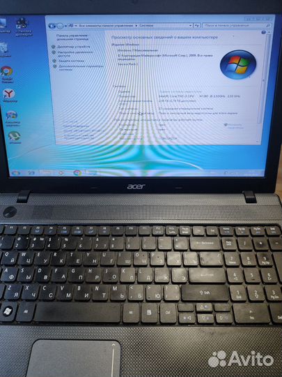 Ноутбук acer