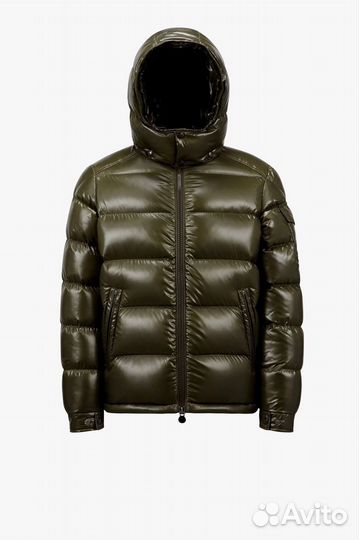 Пуховик Moncler Maya зеленый