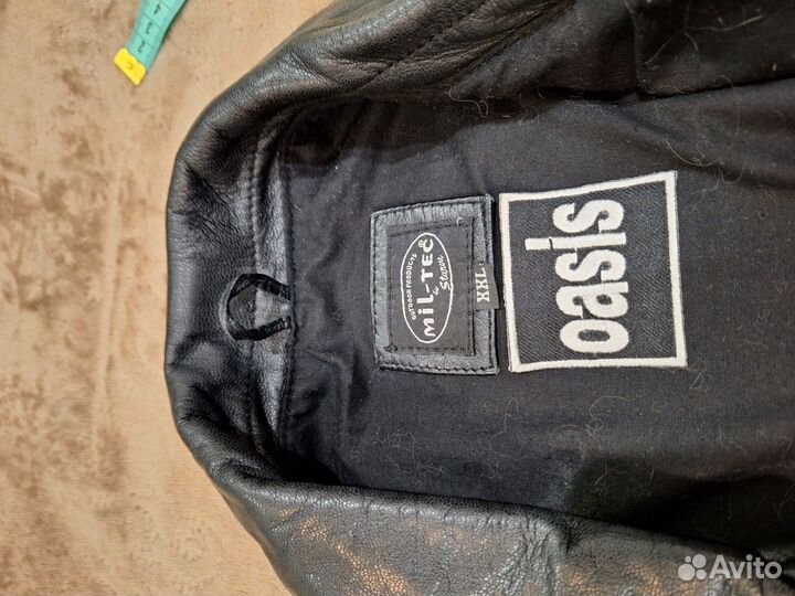 Кожаная куртка мужская 54 56