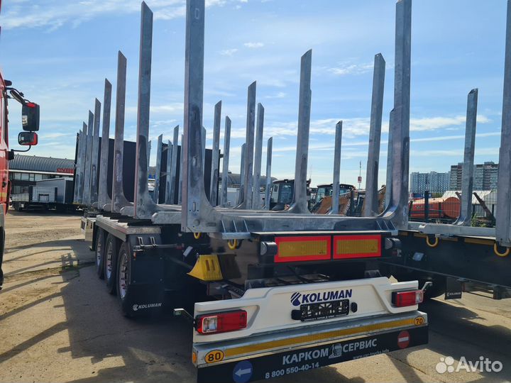 Полуприцеп лесовоз (сортиментовоз) Koluman Сортиментовоз (Лесовоз), 2023