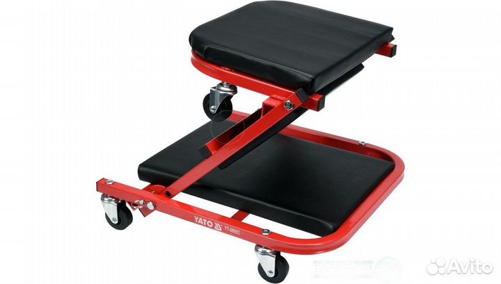Лежак подкатной yato 910 мм складной