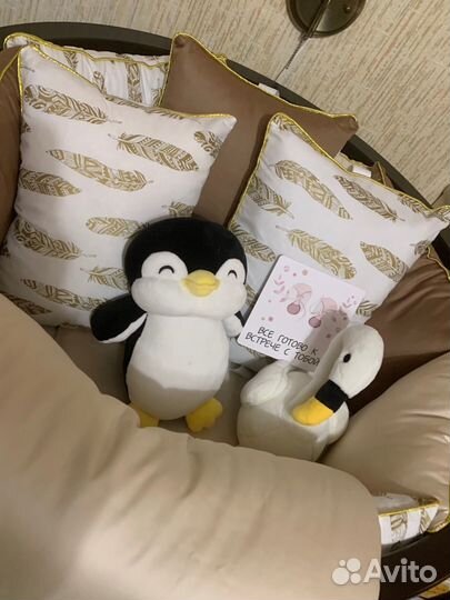 Бортики в детскую кроватку