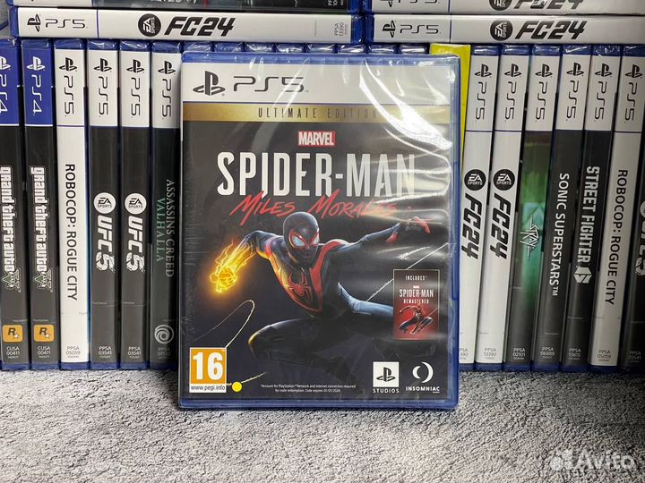 PS5 Spider Man Miles Morales ppsa-01461 (Русская о
