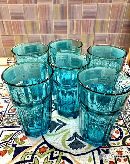 Стаканы IKEA покал, набор 6 шт