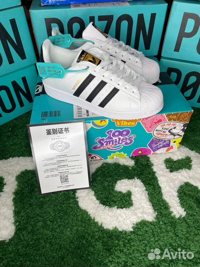 Adidas Superstar White Оригинал (Poizon )