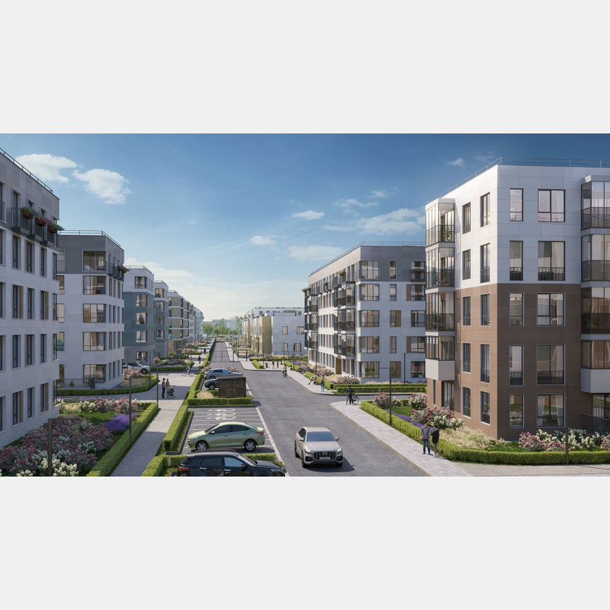 2-к. квартира, 54,4 м², 1/5 эт.