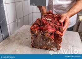 Начинающий мясник в цех