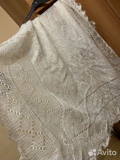 Оренбургский пуховый платок паутинка