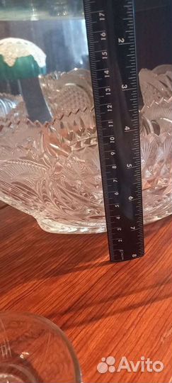 Хрустальные вазы(конфетница, фруктовница) СССР