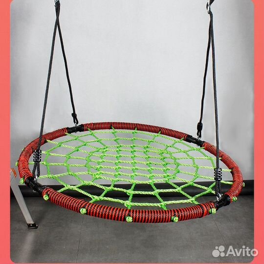 Качели-гнездо паутина 100х100х180 см, нагрузка 150