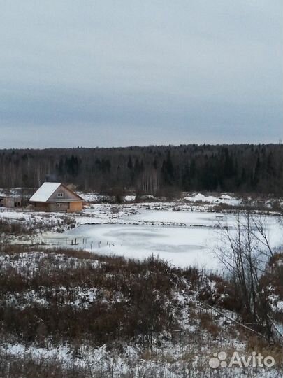 Дом баня на берегу пруда база отдыха