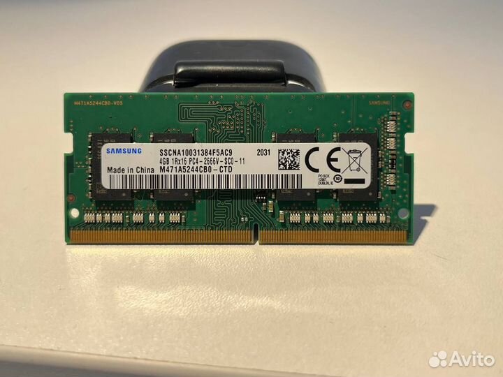 Оперативная память для ноутбука ddr4