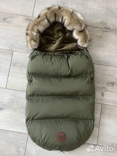 Зимний конверт в коляску