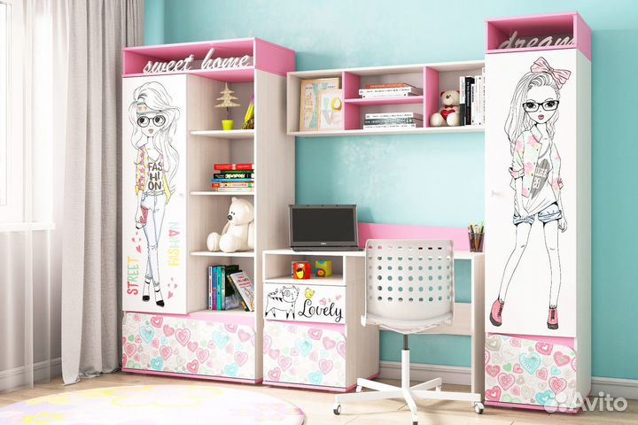 Полка навесная Алиса П-32