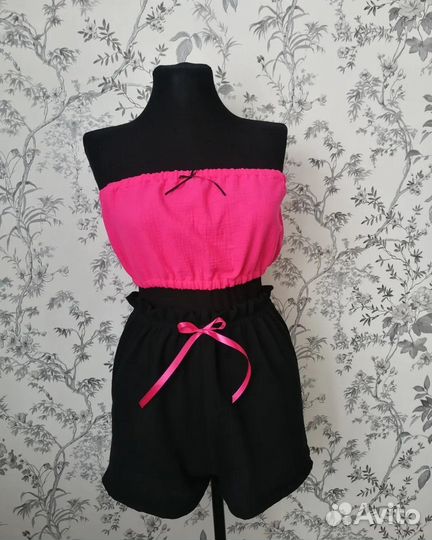 Пижама из муслина. Ручная работа