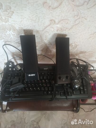 Клавиатура+колонки+веб камера