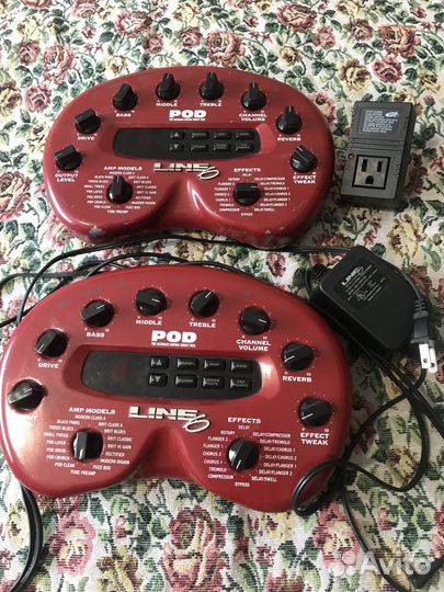 Гитарный процессор line 6 v2.0