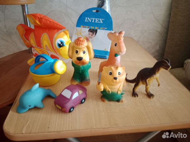 Игрушка резиновые для ванной