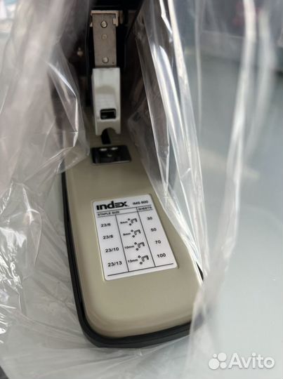 Index Степлер мощный IMS600 черный