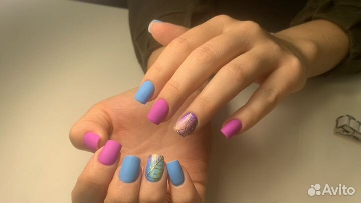 Наращивание ногтей, маникюр, smart педикюр