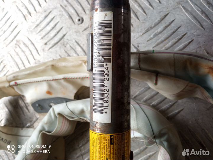 Шторка безопасности левая Toyota Hilux 7