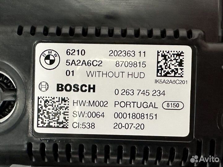 Щиток приборов BMW