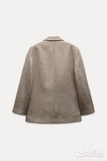 Пиджак из шерсти женский Zara L