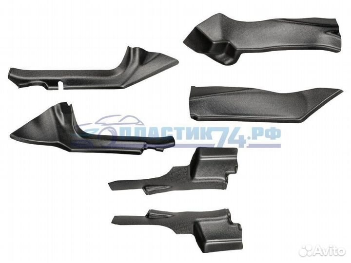 Накладки на ковролин Рено Дастер 2 с 2021 г.в