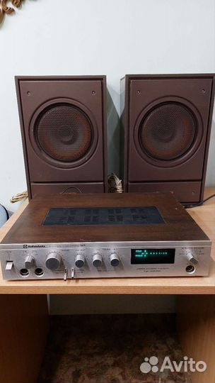 Усилитель радиотехника у 101 и колонки