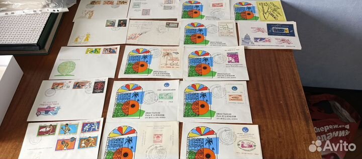 Конверты почтовые, первого дня, коллекция Куба