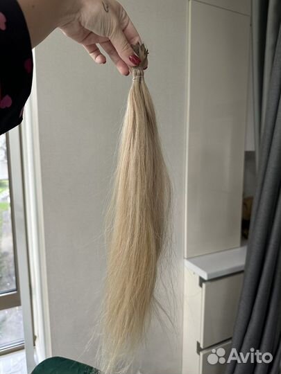 Волосы для наращивания премиум бу 50 см