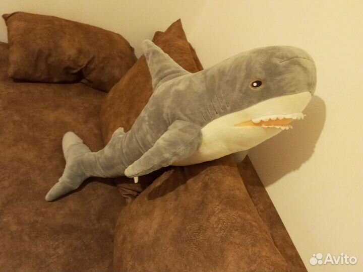 Мягкая игрушка акула 100 см