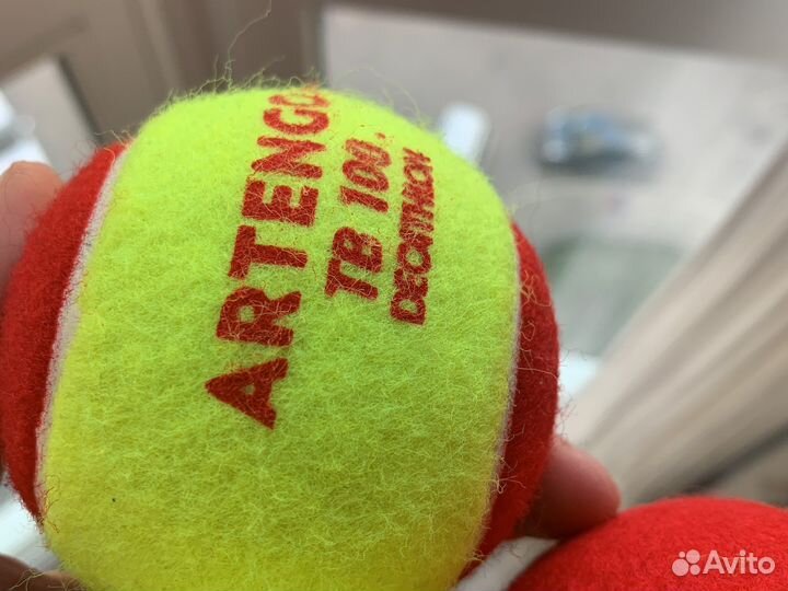 Теннисный мяч decathlon artengo tb 100 3шт