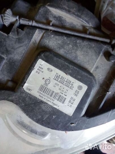 Фара volkswagen touareg 1 рестайлинг