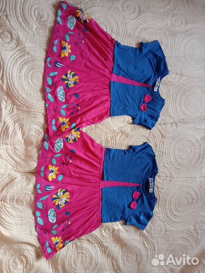 Одежда для девочек новая двойня