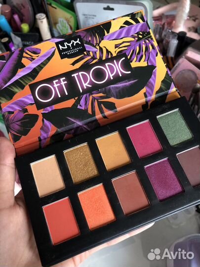 Палетка теней nyx