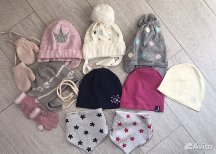 Шапка для девочки(пакетом)