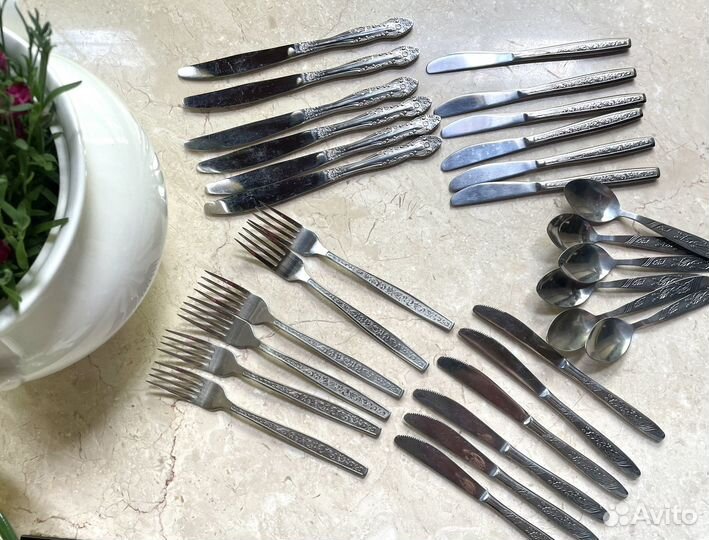 Столовые приборы из нержавейки СССР