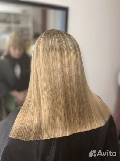 Кератиновое выпрямление