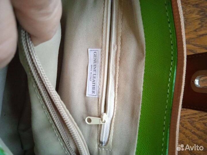 Сумка нат. кожа, Италия