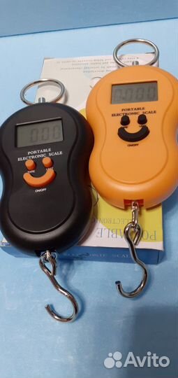 Электронный безмен с ЖК-дисплеем + подсветкой 40кг